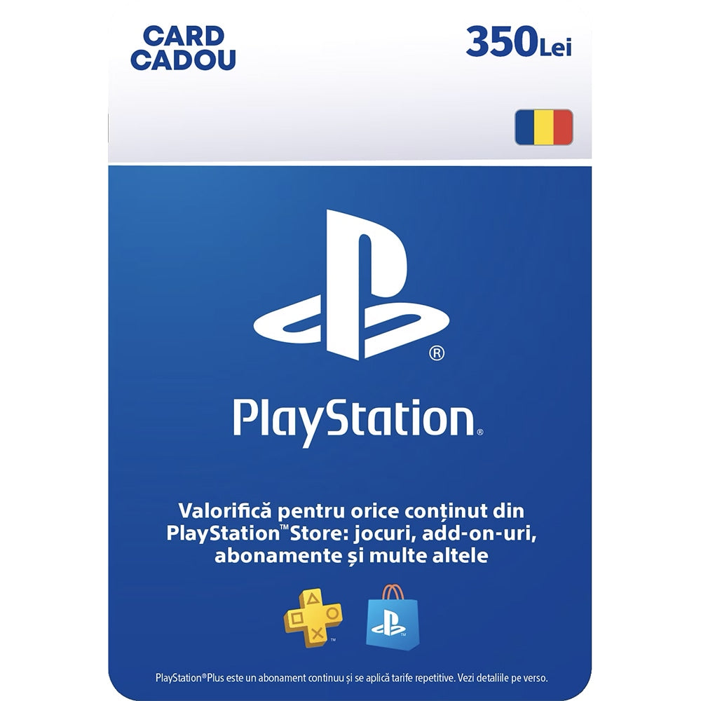 PLAYSTATION NETWORK CARD 350 RON (ROMANIA) - PSN - MULTILANGUAGE - EU