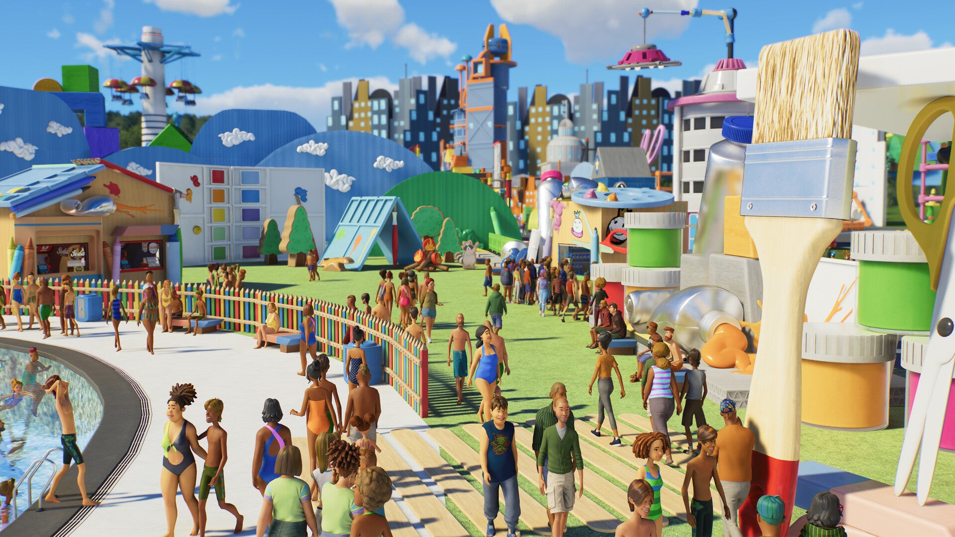 PLANET COASTER 2: TOYBOX PACK (DLC) - PC - STEAM - MULTILANGUAGE - WORLDWIDE