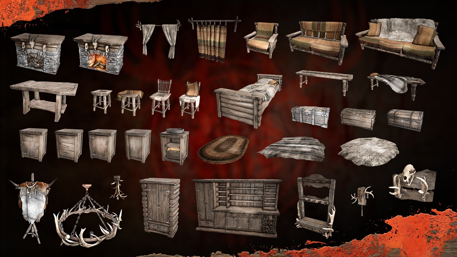 SCUM - WOODLAND FURNITURE PACK (DLC) - PC - STEAM - MULTILANGUAGE - WORLDWIDE