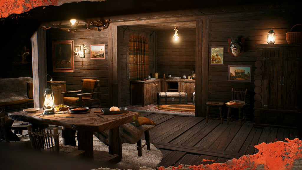 SCUM - WOODLAND FURNITURE PACK (DLC) - PC - STEAM - MULTILANGUAGE - WORLDWIDE - Libelula Vesela - Jocuri video