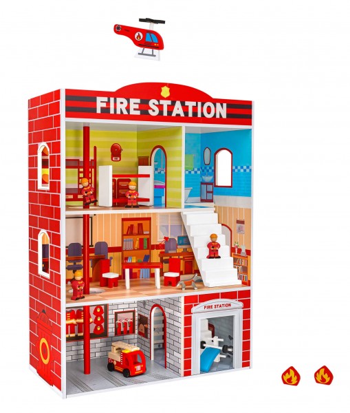 3-STORY FIRE STATION 83 CM - GLOBO (GL39960)