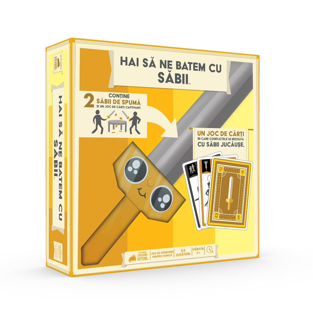 BOARD GAME LET'S FIGHT WITH SWORDS - ASMODEE GROUP (EKISWRD01RO)