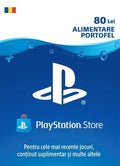 PLAYSTATION NETWORK CARD 80 RON (ROMANIA) - PSN - PLAYSTATION - MULTILANGUAGE - EU - Libelula Vesela - Jocuri video