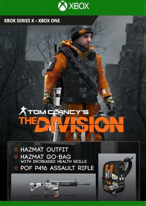 TOM CLANCY'S THE DIVISION - HAZMAT GEAR SET - XBOX ONE - XBOX LIVE - EU - MULTILANGUAGE - Libelula Vesela - Jocuri video