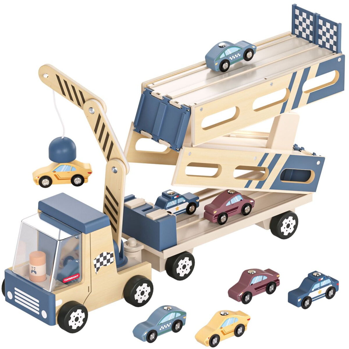 PRIMUL MEU CAMION CU PLATFORMA AUTO - TOPBRIGHT (1211902024de0001)