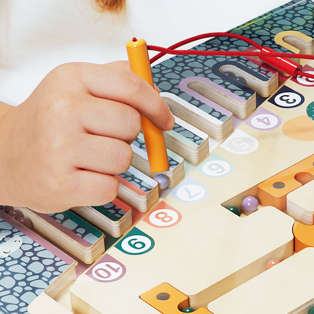 PUZZLE LABIRINT - CURSA DINOZAURULUI - TOPBRIGHT (1211412023de0001)