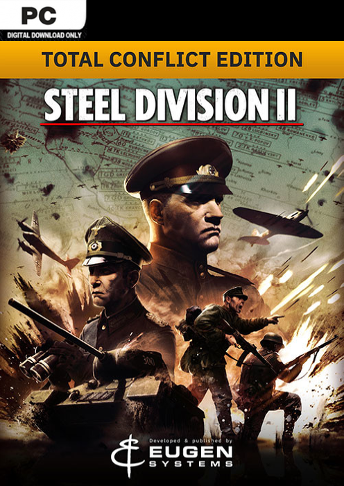 STEEL DIVISION 2 TOTAL CONFLICT EDITION - PC - STEAM - MULTILANGUAGE - WORLDWIDE
