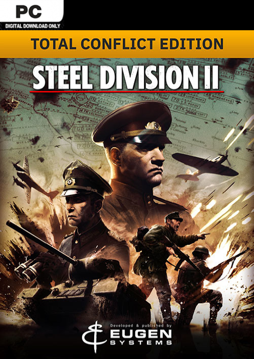 STEEL DIVISION 2 TOTAL CONFLICT EDITION - PC - STEAM - MULTILANGUAGE - WORLDWIDE - Libelula Vesela - Jocuri video