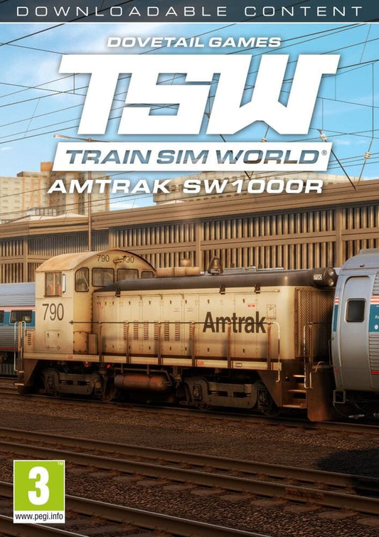 TRAIN SIM WORLD: AMTRAK SW1000R LOCO ADD-ON - PC - STEAM - MULTILANGUAGE - WORLDWIDE