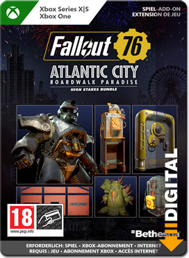 FALLOUT 76: ATLANTIC CITY HIGH STAKES BUNDLE - XBOX ONE - XBOX LIVE - MULTILANGUAGE - WORLDWIDE