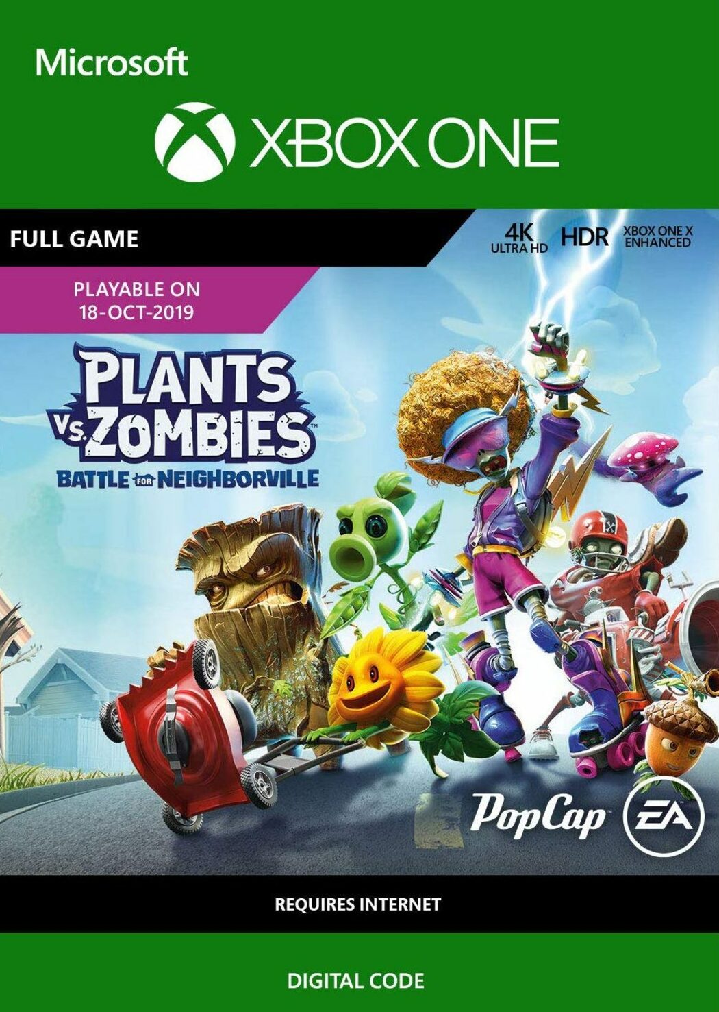 PLANTS VS. ZOMBIES: BATTLE FOR NEIGHBORVILLE (XBOX ONE / XBOX SERIES X|S) - XBOX LIVE - MULTILANGUAGE - EU