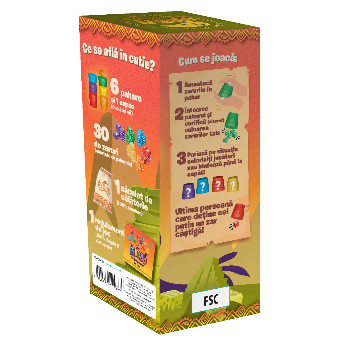 JOC DE SOCIETATE PERUDO, LIMBA ROMANA - COSMO FRY (ZYGPER01RO)