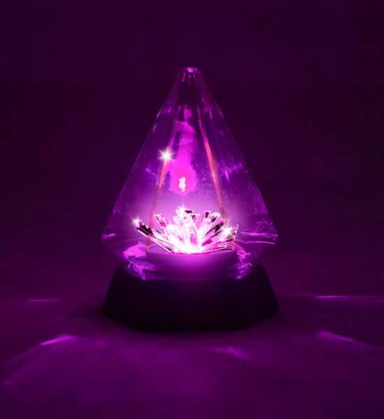 SET EXPERIMENTE - CRISTAL CU LED - BRAINSTORM (E2075) - Libelula Vesela - Jucarii