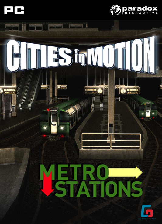 CITIES IN MOTION - METRO STATIONS (DLC) - STEAM - PC - WORLDWIDE - Libelula Vesela - Jocuri video