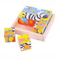 PUZZLE CUBIC - SAFARI (BJ512) - Libelula Vesela - Jucarii