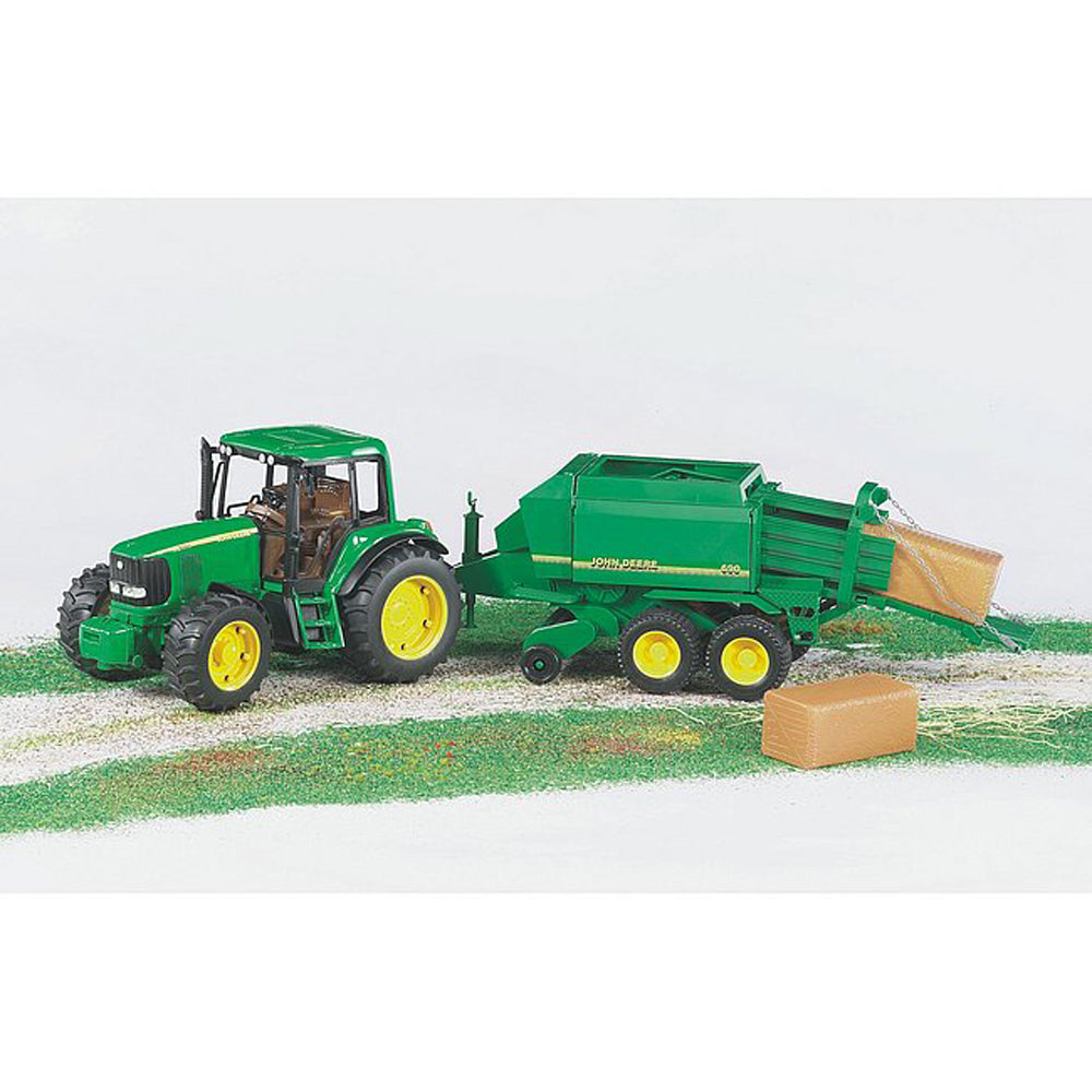 PRESA BALOTI JOHN DEERE - BRUDER (BR02017) - Libelula Vesela - Jucarii