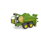 PRESA DE AMBALAT BALOTI JOHN DEERE C441R - BRUDER (02032) - Libelula Vesela - Jucarii