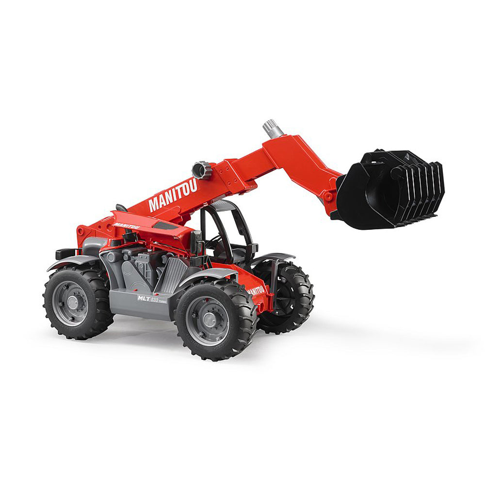 INCARCATOR TELESCOPIC MANITOU MLT 633 - BRUDER (02125) - Libelula Vesela - Jucarii