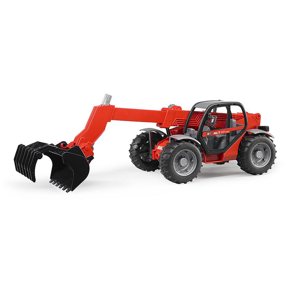 INCARCATOR TELESCOPIC MANITOU MLT 633 - BRUDER (02125) - Libelula Vesela - Jucarii