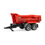 REMORCA BASCULABILA KRAMPE TANDEM-HALFPIPE - BRUDER (02225) - Libelula Vesela - Jucarii