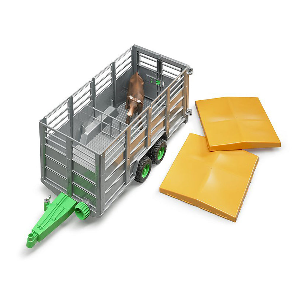 REMORCA PENTRU ANIMALE CU O VITA - BRUDER (02227) - Libelula Vesela - Jucarii