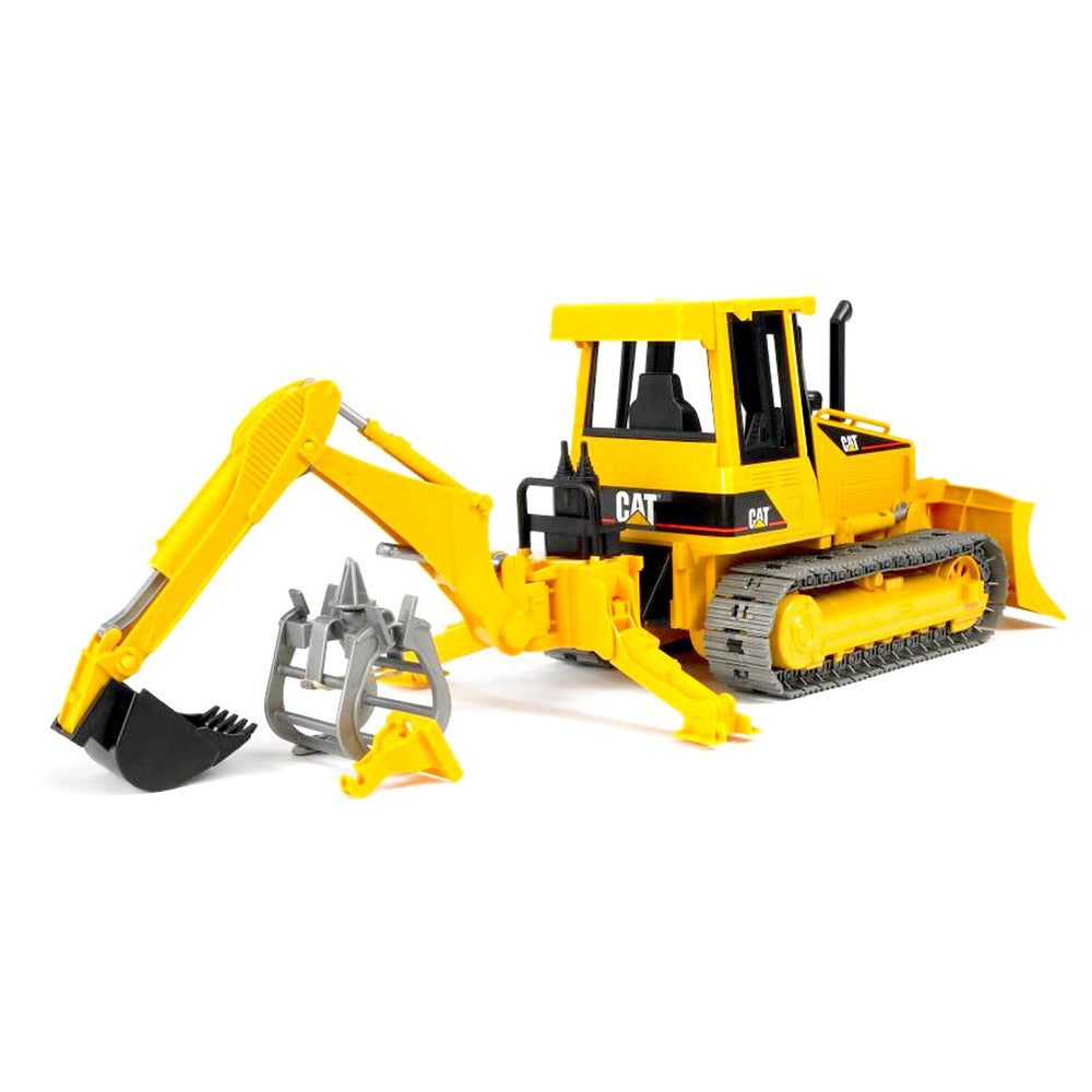 ACCESORII - BRAT HIDRAULIC SPATE CU GRAIFER - BRUDER (02338) - Libelula Vesela - Jucarii