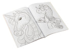 CARTE DE COLORAT CU ACTIVITATI - UNICORN - GRAFIX (150068) - Libelula Vesela - Carti