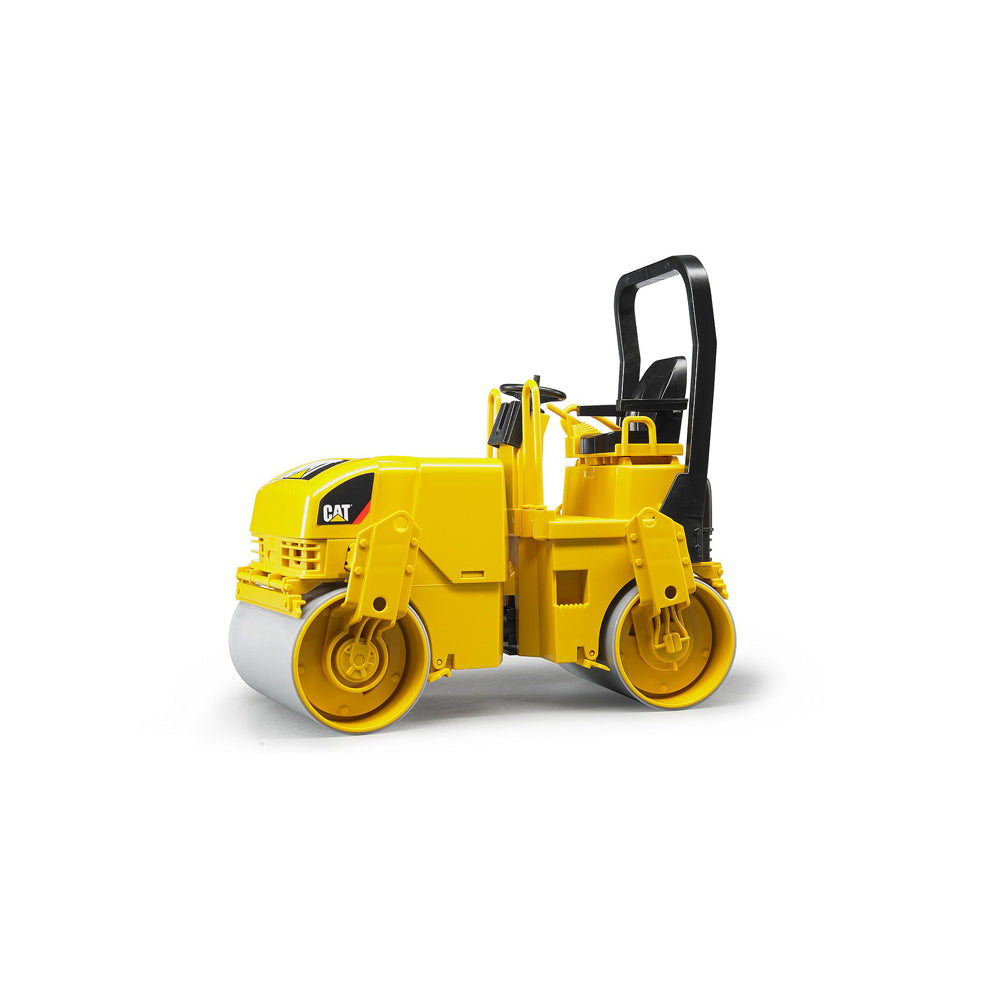 COMPACTOR ASFALT CU TAMBUR CAT - BRUDER (02433) - Libelula Vesela - Jucarii