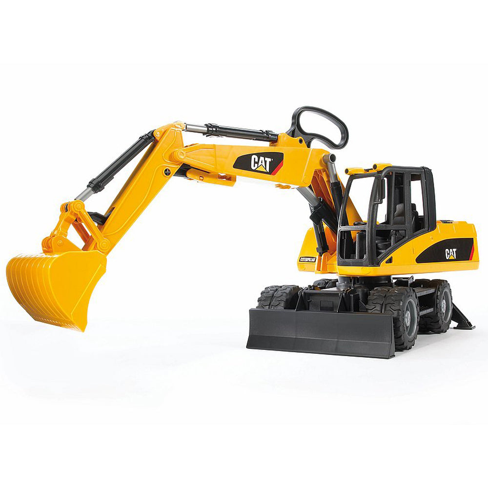 EXCAVATOR PE ROTI CAT - BRUDER (02445) - Libelula Vesela - Jucarii