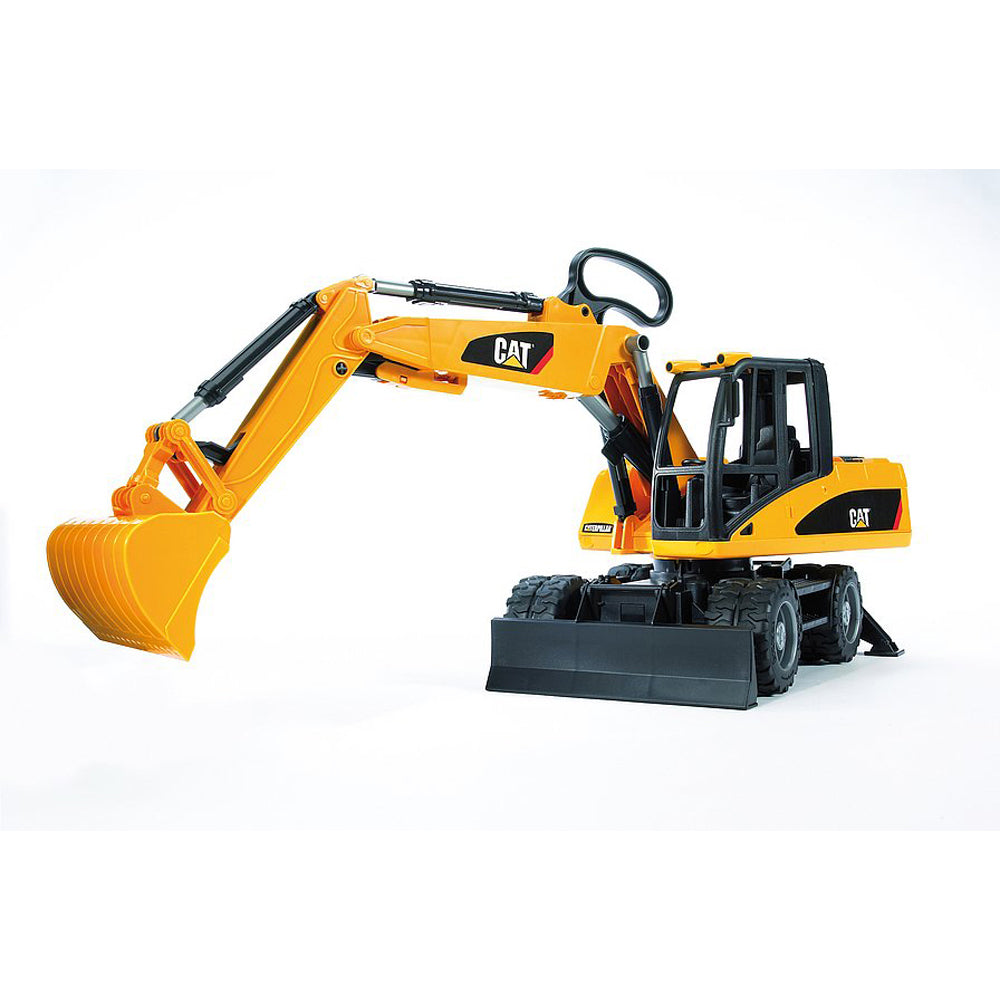 EXCAVATOR PE ROTI CAT - BRUDER (02445) - Libelula Vesela - Jucarii
