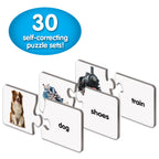 PUZZLE POTRIVESTE PRIMELE CUVINTE - ENG - THE LEARNING JOURNEY (TLJ025017) - Libelula Vesela - Jucarii