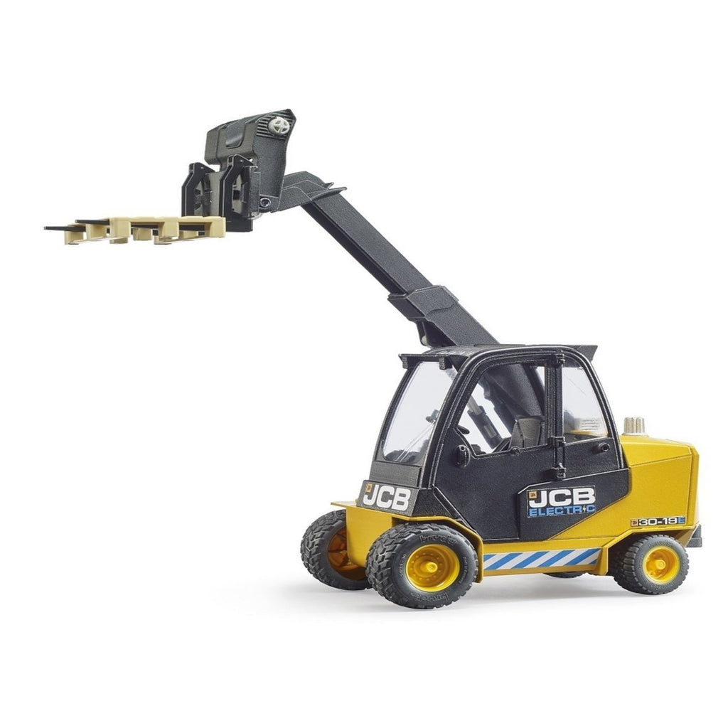 TELETRUCK JCB CU PALET - BRUDER (BR02512) - Libelula Vesela - Jucarii