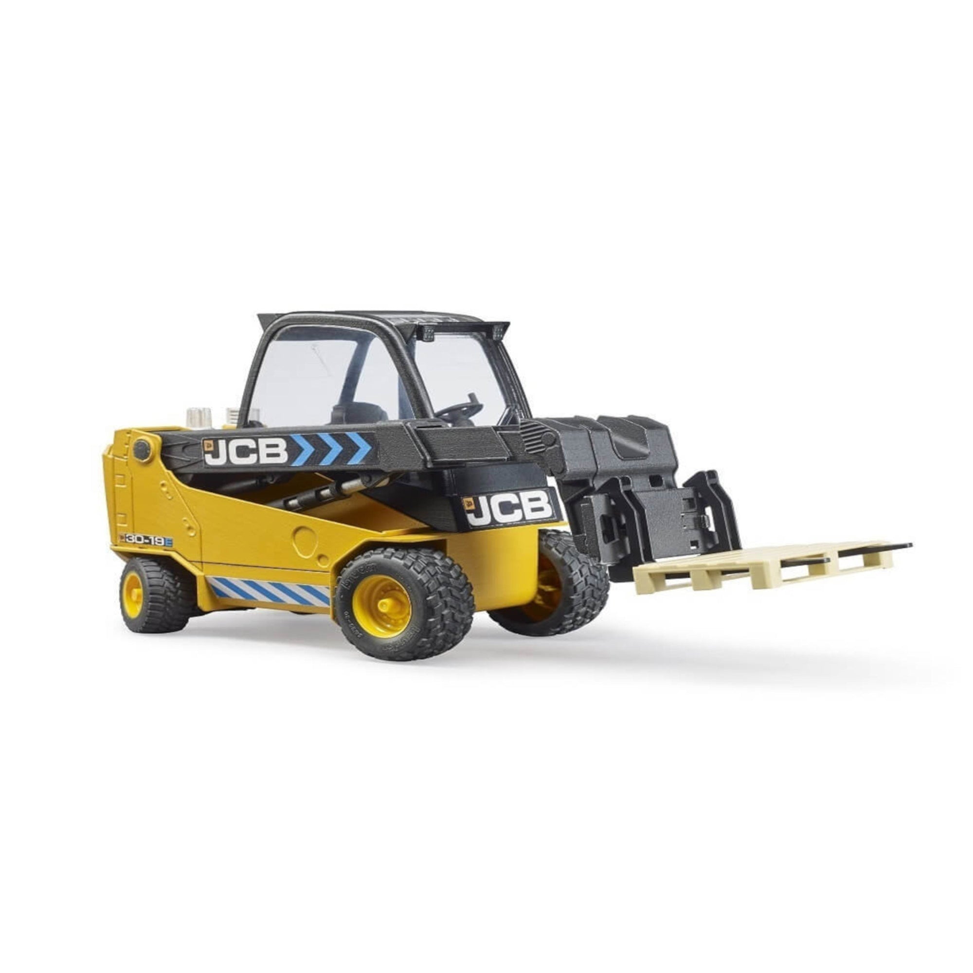 TELETRUCK JCB CU PALET - BRUDER (BR02512) - Libelula Vesela - Jucarii