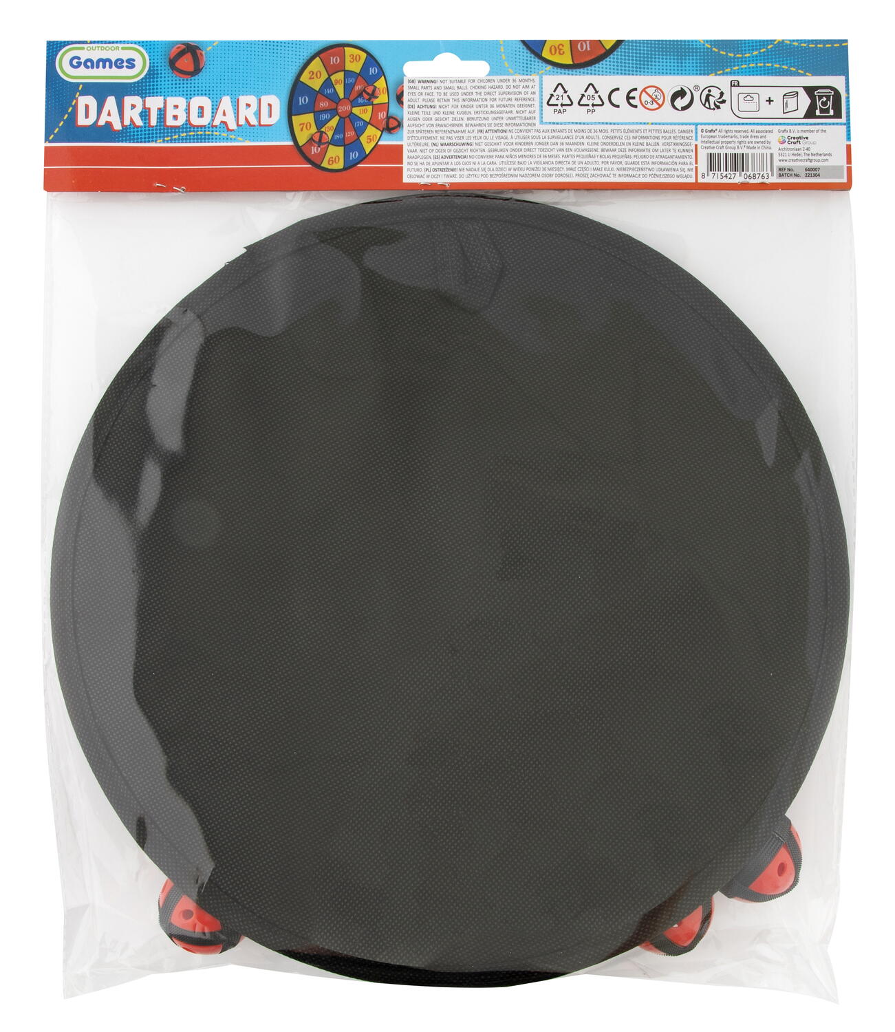 JOC DARTS CU ARICI (COLORAT) - GRAFIX (640007) - Libelula Vesela - Jucarii