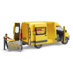BRUDER - SPRINTER DHL MERCEDES BENZ CU SOFER - BRUDER (BR02671) - Libelula Vesela - Jucarii