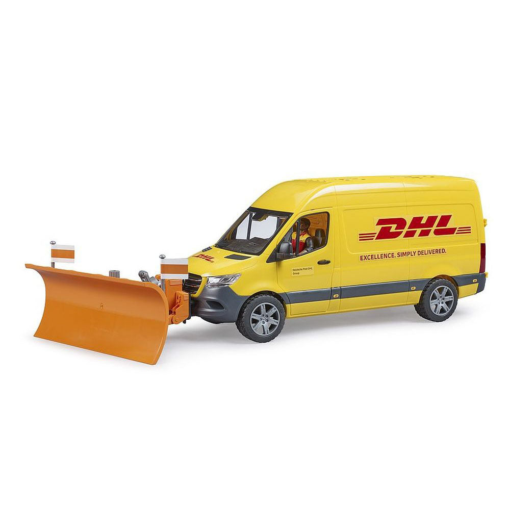BRUDER - SPRINTER DHL MERCEDES BENZ CU SOFER - BRUDER (BR02671) - Libelula Vesela - Jucarii
