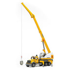 CAMION MACK GRANITE LIEBHERR CU MACARA - BRUDER (BR02818) - Libelula Vesela - Jucarii