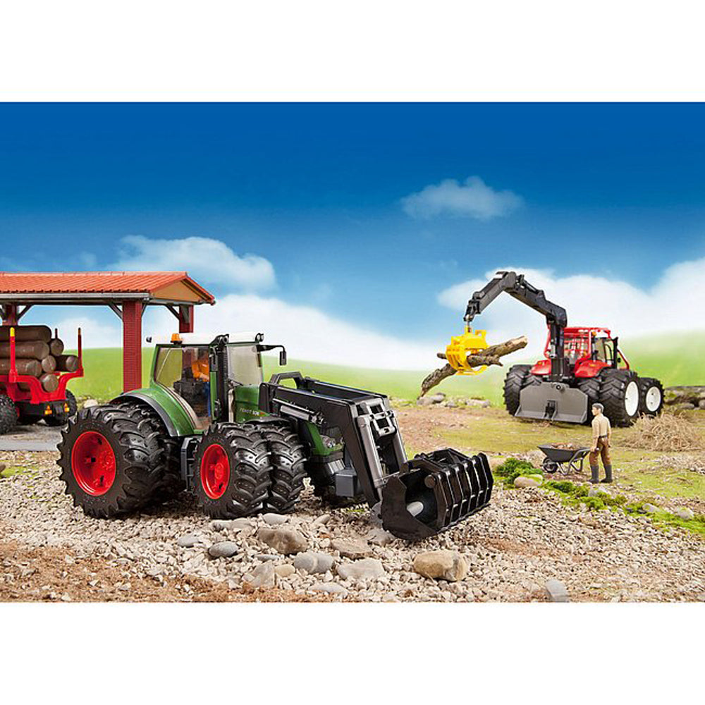 TRACTOR FENDT 936 VARIO CU INCARCATOR FRONTAL - BRUDER (03041) - Libelula Vesela - Jucarii