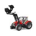 TRACTOR MASSEY FERGUSON 7624 CU INCARCATOR FRONTAL - BRUDER (03047) - Libelula Vesela - Jucarii