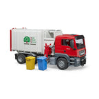 CAMION GUNOI MAN TGS CU INCARCARE LATERALA - BRUDER (BR03761) - Libelula Vesela - Jucarii