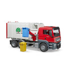 CAMION GUNOI MAN TGS CU INCARCARE LATERALA - BRUDER (BR03761) - Libelula Vesela - Jucarii