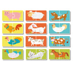 DUO PUZZLE - FERMA (2 PIESE) - DODO (DO300115) - Libelula Vesela - Jucarii