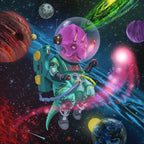 PUZZLE DINOZAURI IN SPATIU, 3X49 PIESE - RAVENSBURGER (RVSPC05127) - Libelula Vesela - Jucarii