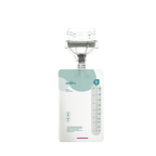 PUNGI COLECTARE LAPTE CU CONECTARE DIRECTA (10 PUNGI, CONECTOR INCLUS) - SPECTRA (ENAC012) - Libelula Vesela - Puericultura