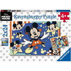 PUZZLE MICKEY, 2 X 24 PIESE - RAVENSBURGER (05578) - Libelula Vesela - Jucarii