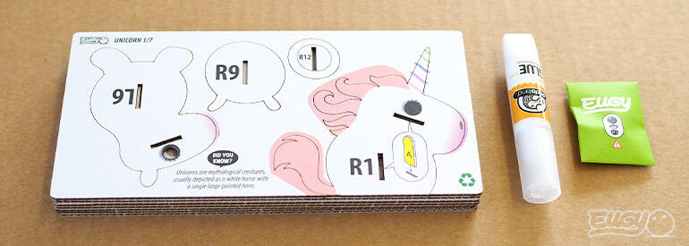 MODEL 3D - UNICORN - BRAINSTORM (BD5004) - Libelula Vesela - Jucarii