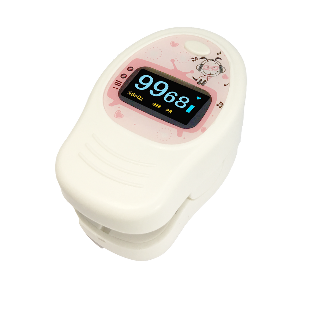 PULSOXIMETRU DIGITAL PENTRU COPII - CREATIVE MEDICAL (PC-60D2) Libelula Vesela Diverse