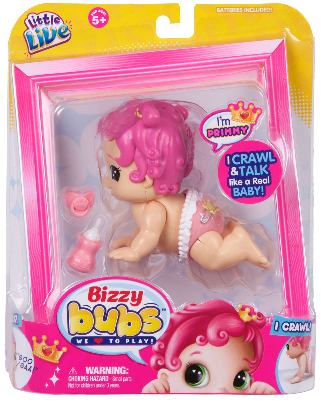 BEBELUSI LITTLE LIVE BABIES CU FUNCTII - MOOSE Libelula Vesela Jucarii