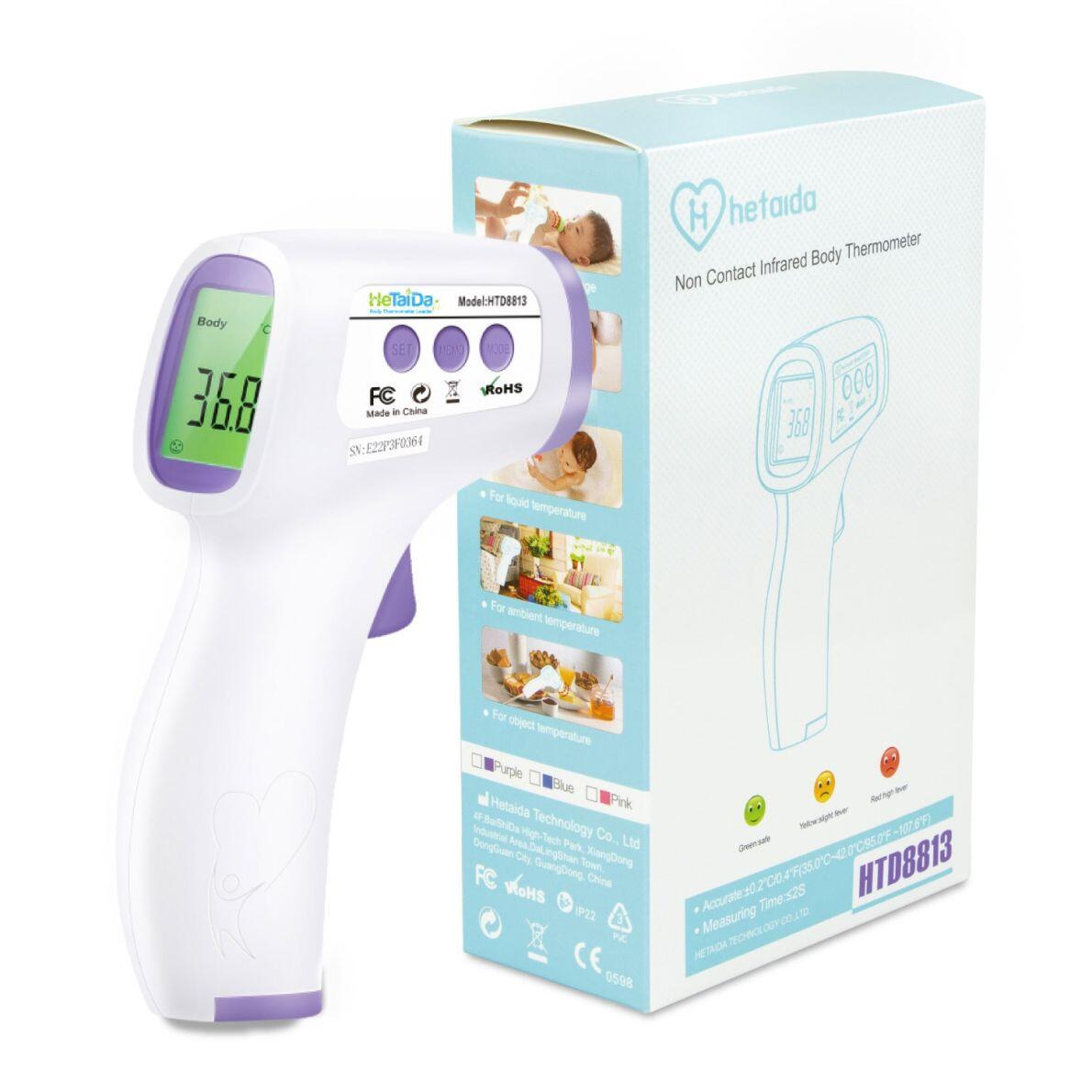 TERMOMETRU DIGITAL FARA CONTACT CU INFRAROSU - (HTD8813) - Libelula Vesela - Diverse