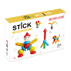 SET DE CONSTRUCTIE MAGNETIC - STICK (26 PIESE) - MAGPLAYER (MPO-26) - Libelula Vesela - Jucarii